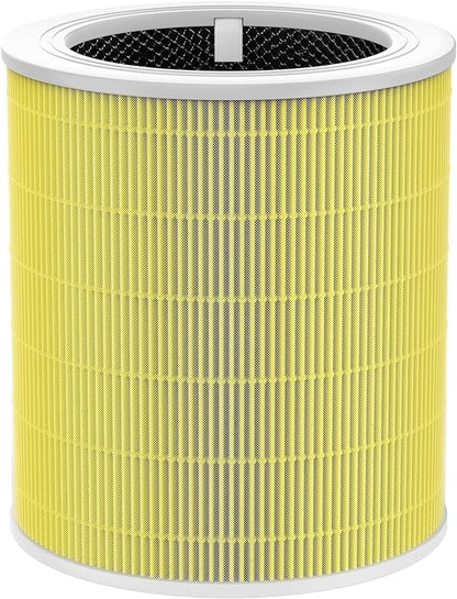 Core 600S Pet Care Replacement Filter for LEVOIT Core 600S & Core 600S-P Air Purifier, for Core 600S-P Pet Care Replacement Filter, Core 600S-RF-PA, 1 Pack, Yellow
