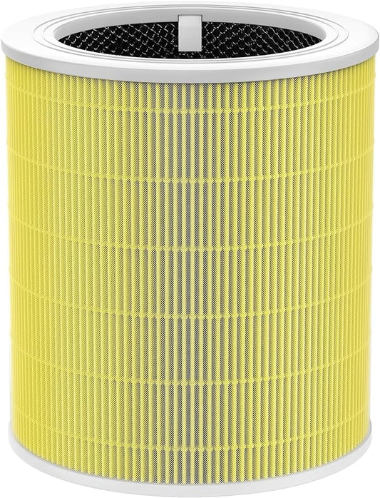 Core 600S Pet Care Replacement Filter for LEVOIT Core 600S & Core 600S-P Air Purifier, for Core 600S-P Pet Care Replacement Filter, Core 600S-RF-PA, 1 Pack, Yellow