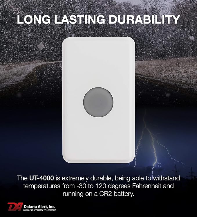 Dakota Alert UT-4000 Universal Wireless Transmitter for 4000 Series,1-Mile