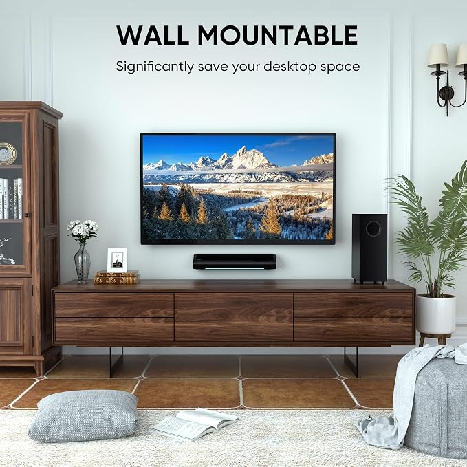 Saiyin Sound Bar with Subwoofer, Home Theater Surround System for TV PC