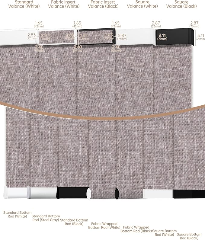 Kincmo Motorized Blinds with Remote, Light Filtering Roller Shades Work with Apple Homekit,Alexa,Google Home, Custom Electric Blinds with App,Voice Control (75% Blackout Meridian Oat)