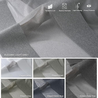 Motorized Sheer Vertical Blinds with Remote, Light Filtering Vertical Blind Sliding Door Blinds Remote Control Blinds for Sliding Glass Door Customize(Elegant Light Grey)