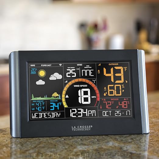 La Crosse Technology Wireless Wi-Fi Digital Weather and Wind Station (V21-WTH)