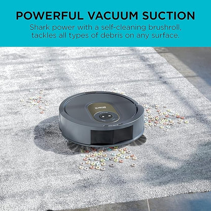Shark AV2001 AI Robot Vacuum with Self-Cleaning Brushroll, Compatible with Alexa (Renewed)