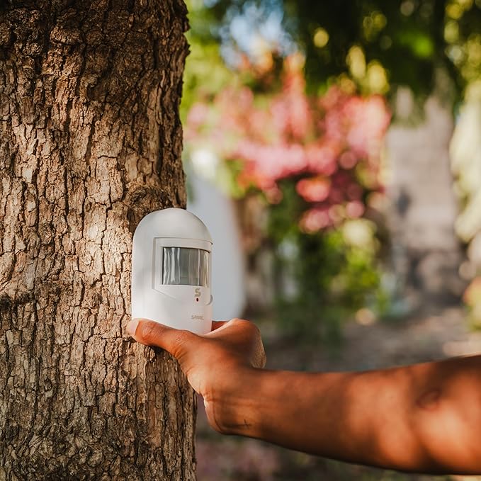 Sabre Driveway Alert, Wireless Motion Detector Sensor System with Driveway Alert, Weatherproof for Outdoor Security