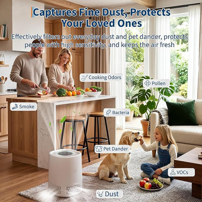 Garvee Air Purifiers for Home Large Room up to 1200 Sq Ft