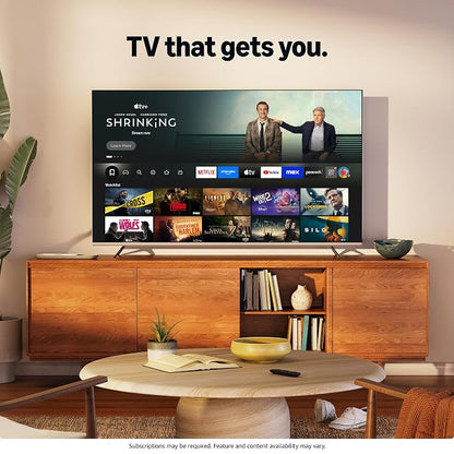 Hisense 43" E6 Cinema Series Hi-QLED 4K UHD Smart Fire TV (43E6QF) - AI Light Sensor, Dolby Vision · Atmos, Voice Remote with Alexa, Motion Rate 120, HDR 10+ Adaptive, Game Mode Plus