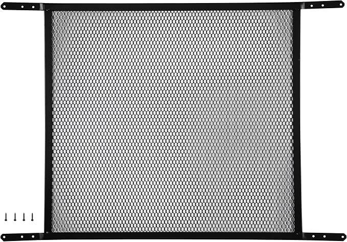 M-D Building Products 14182 Door Grille, Adjustable Fit for Doors 30" to 36" Wide, Easy-to-Install, Ideal for Residential and Commercial Use (Bronze)