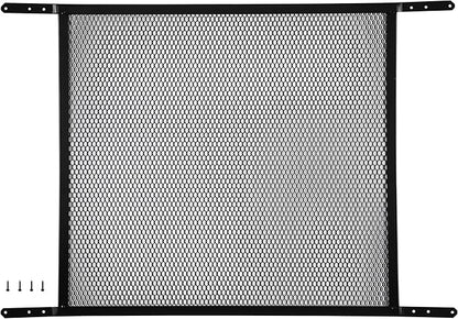 M-D Building Products 14182 Door Grille, Adjustable Fit for Doors 30" to 36" Wide, Easy-to-Install, Ideal for Residential and Commercial Use (Bronze)