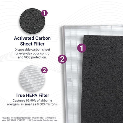 Winix Genuine Replacement Filter S (Model1712-0096-00) for Winix C545 Air Purifier