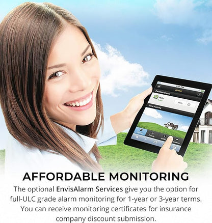 EyezOn Envisalink EVL-4EZR IP Security Interface Module for DSC and Honeywell (Ademco) Security Systems, Compatible with Alexa