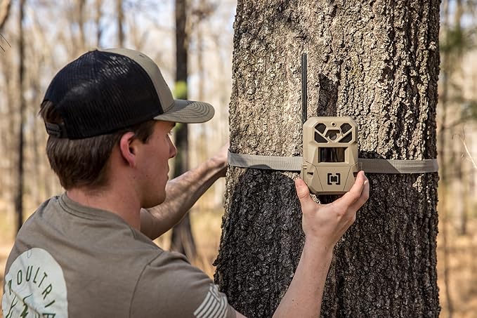 Moultrie Edge 3 PRO Cellular Trail Camera - 50MP Image Sensor - 1440p QHD Video with Audio - AI Buck Detection - GPS - 0.3s Trigger - No-Glow Flash