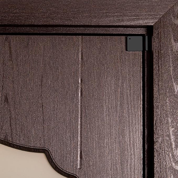 Shelly Blu Door/Window Black | Bluetooth Operated Sensor | Home Automation | iOS Android App | Alexa & Google Home Compatibility | Lux and Tilt Angle Measurement | Set Custom Activation Scenes