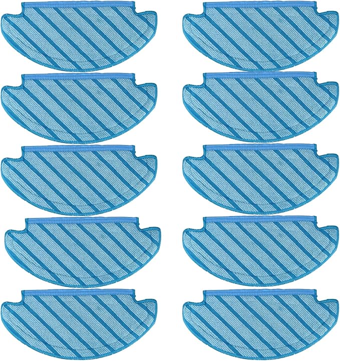 Ecovacs Deebot Washable Cloth Mop Pads for Ozmo T8 Series, T9, N8 Pro Plus, Yeedi Vac Max Replacement Parts