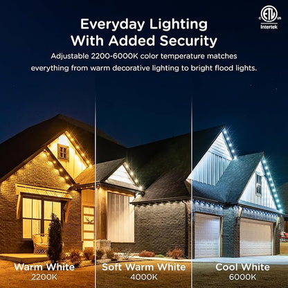 Enbrighten Eternity Permanent Outdoor Lights, 32 Lights, Smart, 50ft (Pack of 2)