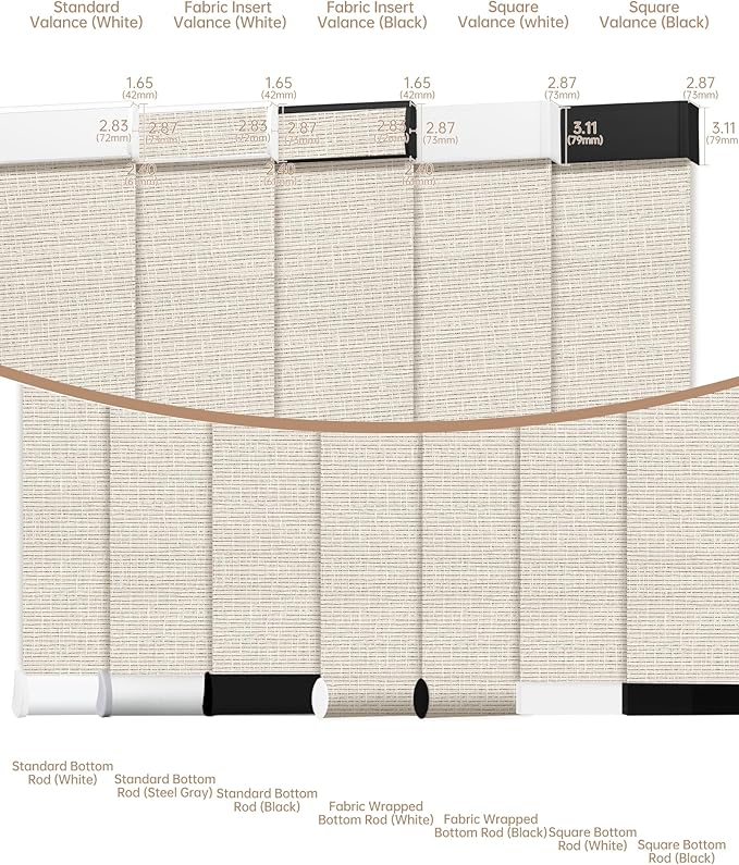 Kincmo Motorized Blinds with Remote, Light Filtering Roller Shades Work with Apple Homekit,Alexa,Google Home, Custom Electric Blinds with App,Voice Control (75% Blackout Classic Warm)