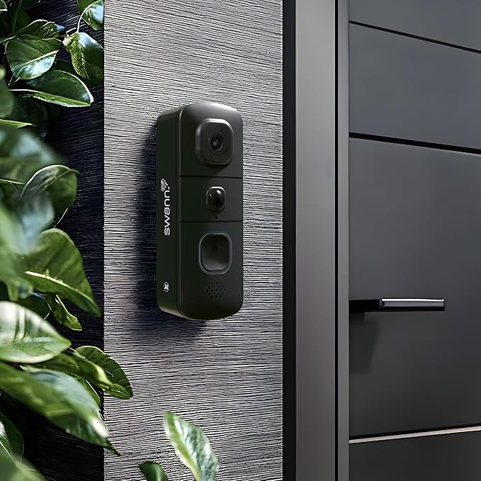 Swann Evo Wireless Video Doorbell Black