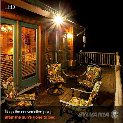 Sylvania LED Flood BR30 Light Bulb, 100W Equivalent Efficient 17W, Dimmable 2700K, Soft White - 1 Pack (40288)