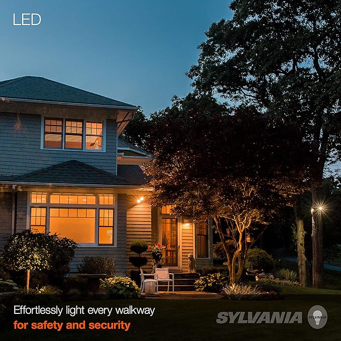 Sylvania Flood BR30 LED Light Bulb, 100W = 15.5W, Dimmable, 10 Year, 1450 Lumens, 2700K, Soft White - 6 Pack (41255)